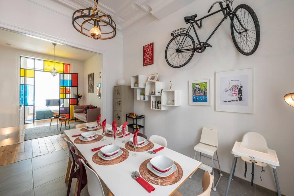Superb 3 Bedroom & 3 Bathroom Duplex In Brussels City Centre מראה חיצוני תמונה