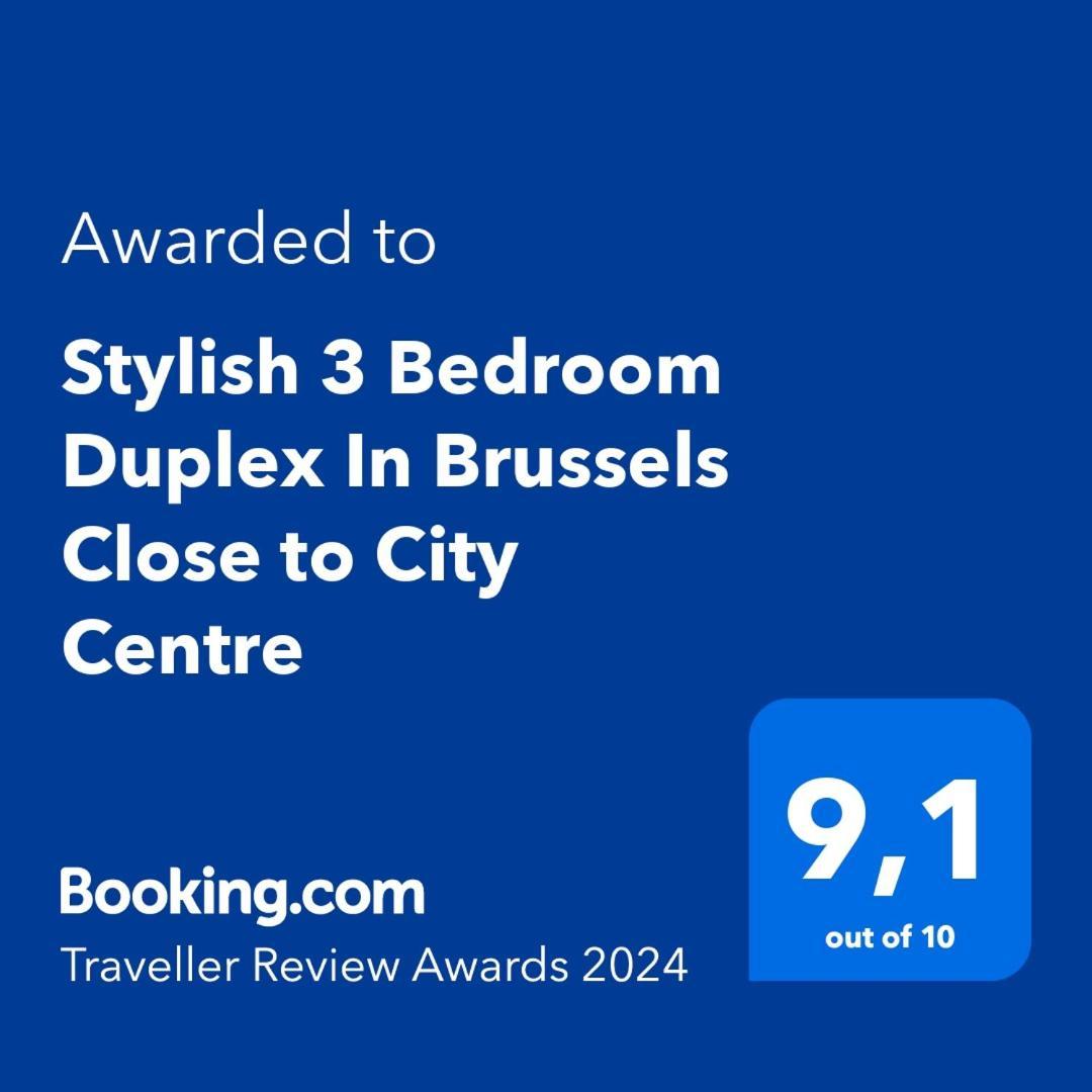 Superb 3 Bedroom & 3 Bathroom Duplex In Brussels City Centre מראה חיצוני תמונה