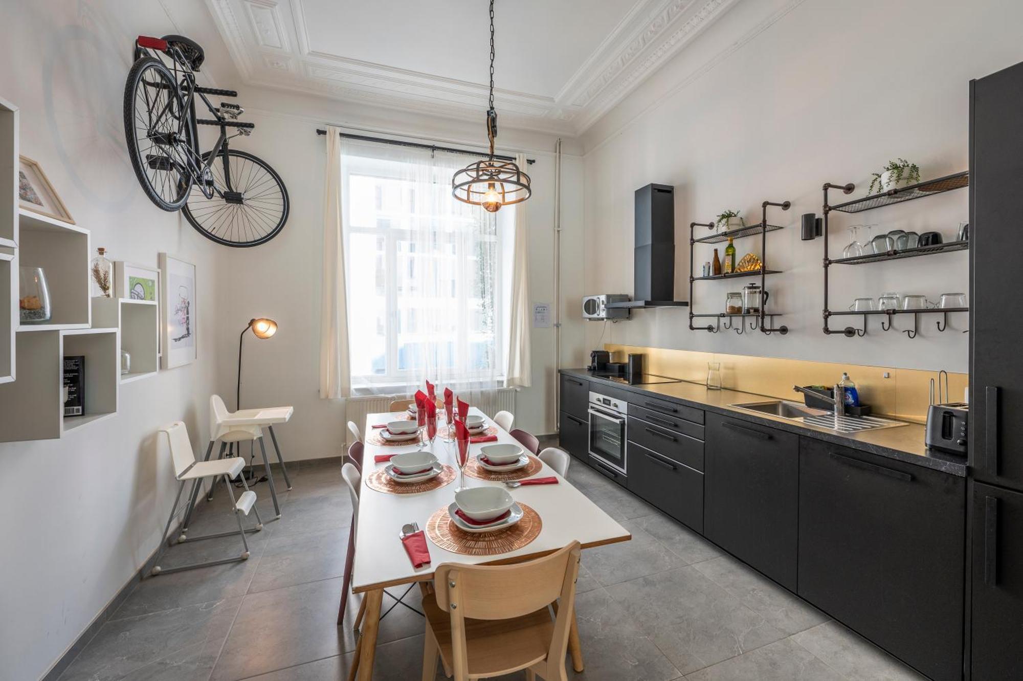Superb 3 Bedroom & 3 Bathroom Duplex In Brussels City Centre מראה חיצוני תמונה
